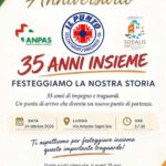 FESTA DI FONDAZIONE DEI 35 ANNI DELLA PUBBLICA ASSISTENZA IL PUNTO 24 OTTOBRE 2026